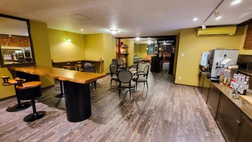 Kuchyň nebo kuchyňský kout v ubytování Business Resort Kyuan