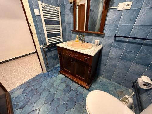 Koupelna v ubytování Casa (tipo) RURAL MANCHEGA