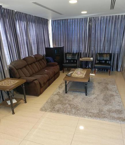 A seating area at Beautiful 1 bedroom rooftop apartment with a great terrace