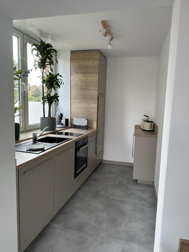 Η κουζίνα ή μικρή κουζίνα στο Willma Apartmenthaus