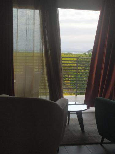 Χώρος καθιστικού στο Nosy Be Sun Hôtel