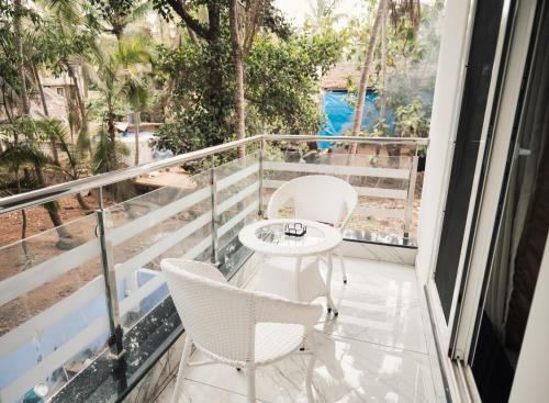 Balcon ou terrasse dans l'établissement Nirvana Homestays