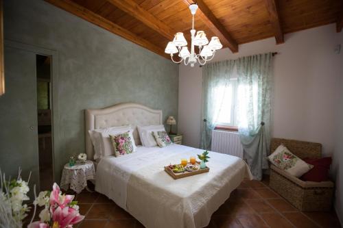 Postel nebo postele na pokoji v ubytování Villa Margherita