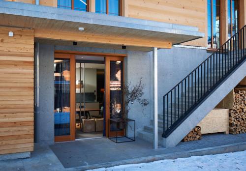 Exteriér nebo vchod ubytování Chalet Park Apartment mit Sauna Hamam