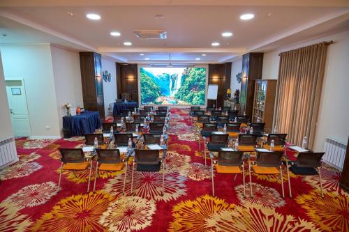 Χώρος καθιστικού στο Garden Hotel & SPA
