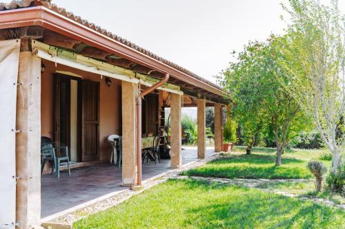 Κήπος έξω από το Casa Serra
