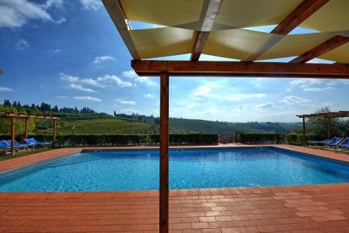 Bazén v ubytování Casa Rossa by PosarelliVillas nebo v jeho okolí