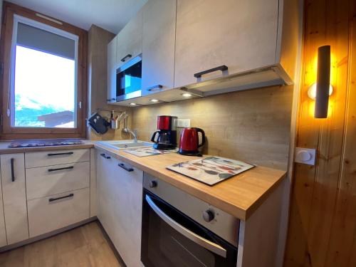 Appartement 2 pièces aux Coches, proche pistes, balcon et vue vallée