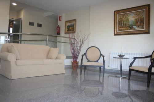 Posezení v ubytování Hotel Lupa