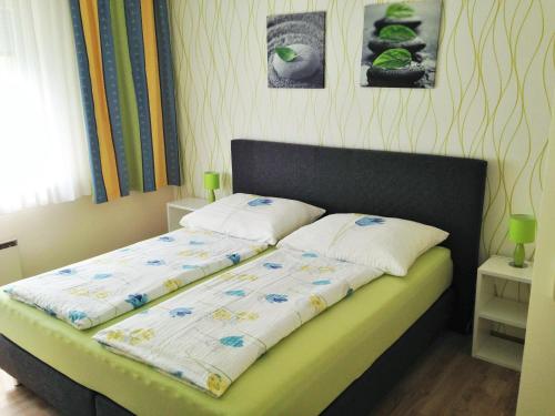 Postel nebo postele na pokoji v ubytování Nikolaushof