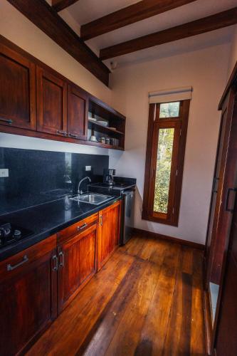 Una cocina o cocineta en Cerro Lobo