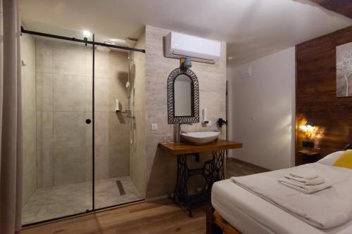 Kúpeľňa v ubytovaní Sobe App Moj Hir bed and breakfast