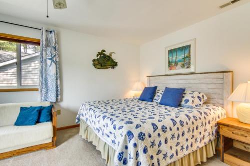 Postel nebo postele na pokoji v ubytování 3 and half Blocks to Ocean Bethany Beach Getaway