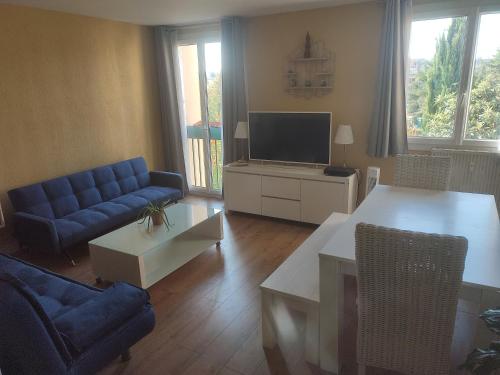 Grand appartement calme et lumineux avec parking proche centre ville