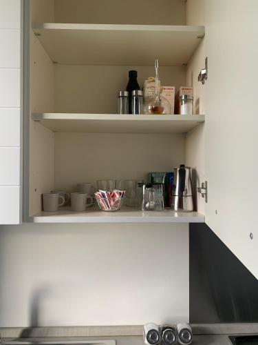 Η κουζίνα ή μικρή κουζίνα στο Li Ri Apartment Style