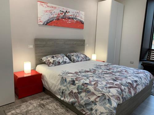 Cama o camas de una habitación en Li Ri Apartment Style