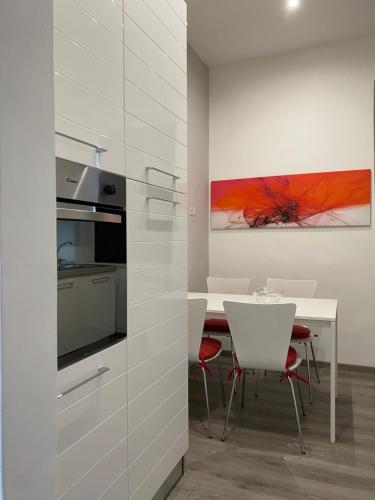 Η κουζίνα ή μικρή κουζίνα στο Li Ri Apartment Style