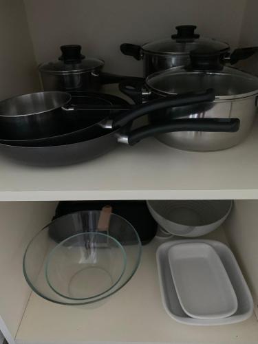Η κουζίνα ή μικρή κουζίνα στο Li Ri Apartment Style