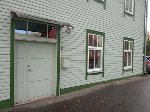 Bygningen som lejligheden ligger i