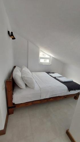 Ένα ή περισσότερα κρεβάτια σε δωμάτιο στο Seron Mountain House