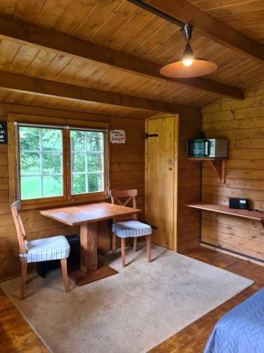 Kuchyň nebo kuchyňský kout v ubytování Guesthouse Wallenborn - Lodge