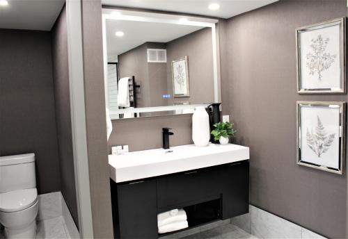 Ένα μπάνιο στο Ramada Plaza by Wyndham Regina Downtown