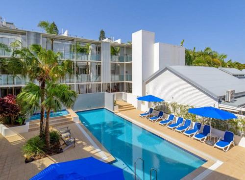 Πισίνα στο ή κοντά στο Unit 105 Plantation Resort Rainbow Beach