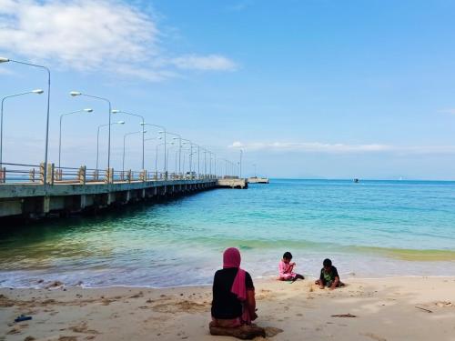 Landskap semula jadi dekat dengan rumah tamu ini