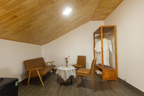 Χώρος καθιστικού στο OLAGI HOTEL