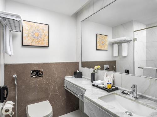 Koupelna v ubytování Wirgan Hotel Al Nour