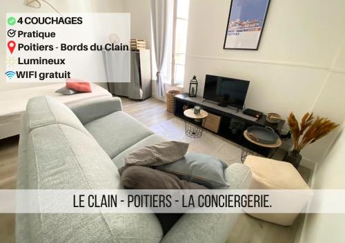 Le Clain- Poitiers Cathédrale -La Conciergerie