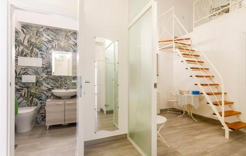 Phòng tắm tại Iris Apartment, comfort e stile nel cuore di Bisceglie