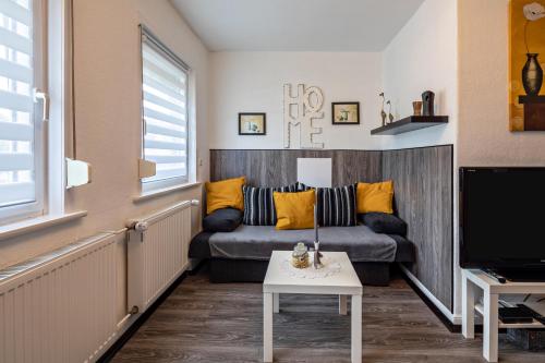 Posezení v ubytování Haus am Vogelsang