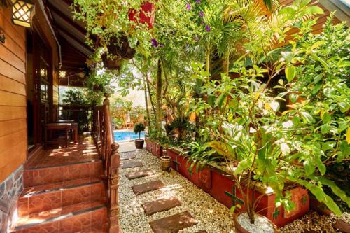 Zahrada ubytování Bungalow Phuket