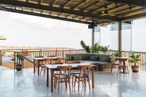 Balcon ou terrasse dans l'établissement Grün Uluwatu