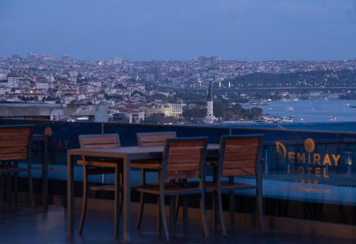 Vista general de Estambul o vista desde el hotel