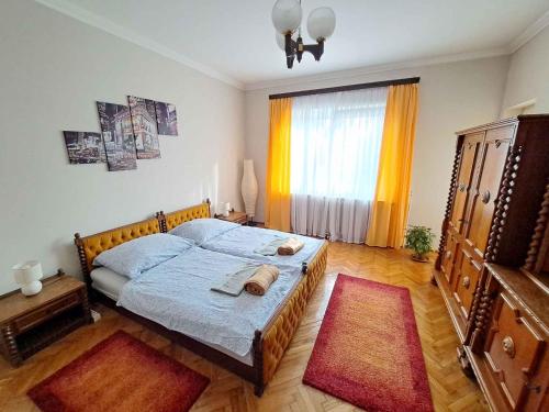 Postel nebo postele na pokoji v ubytování Apartment in Siofok/Balaton 39540