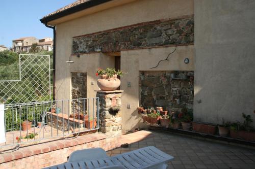 Μπαλκόνι ή βεράντα στο Rosacanina B&B