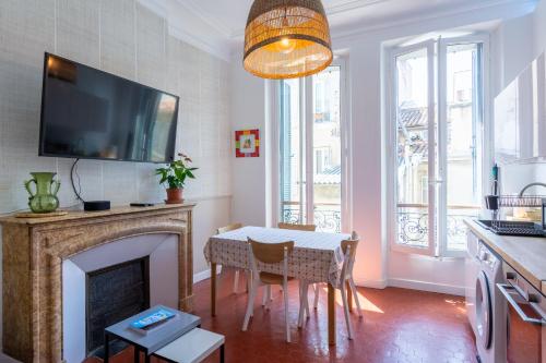 Appartement T4 cours Julien proche Vieux-Port - parking gratuit