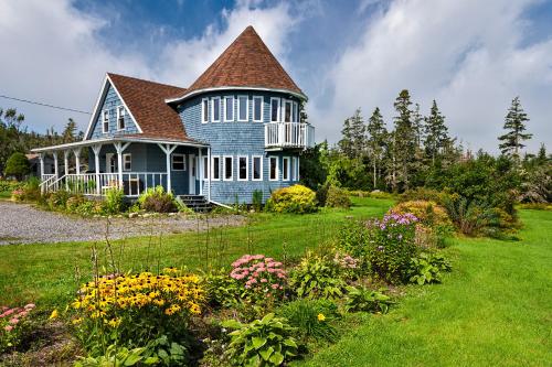 Zahrada ubytování Nova Scotia Grover's Cove Seaside Cottages