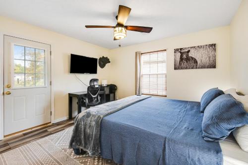 Postel nebo postele na pokoji v ubytování Casa Luna