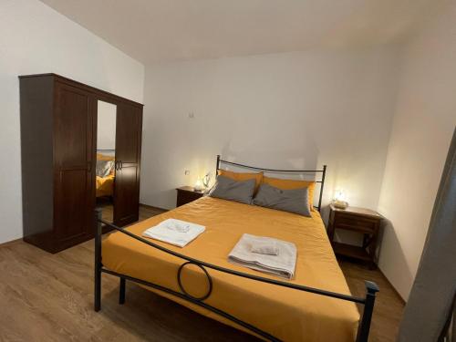Katil atau katil-katil dalam bilik di Agriturismo Nonno Dante - Casa Moraiolo