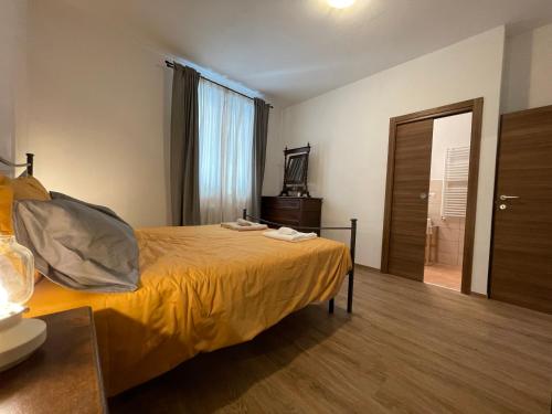 Katil atau katil-katil dalam bilik di Agriturismo Nonno Dante - Casa Moraiolo