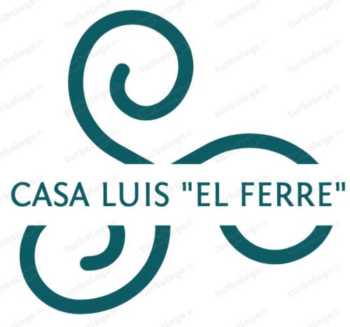 logo cascaolis el ferre w obiekcie Casa Luis “el Ferre” w mieście Cudillero