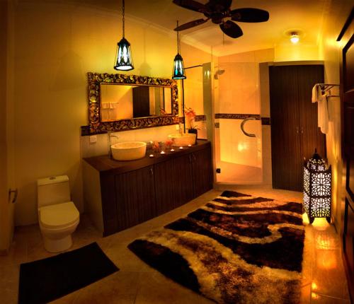 O baie la Tempat Senang Spa Resort & Restaurant