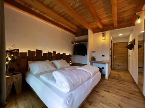 Katil atau katil-katil dalam bilik di Agritur Maso Il Gioco
