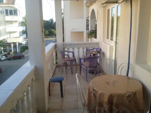 Balkón nebo terasa v ubytování Guest House Vila Jasna