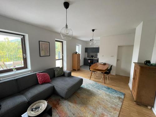 Χώρος καθιστικού στο Haus Charlottenburg 2, zentrumsnah mit Blick auf die Festung, mit Sauna-Option