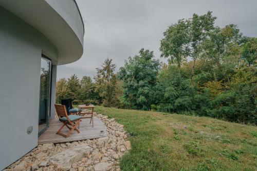 Jardin de l'établissement Apartmány Kurovický lom