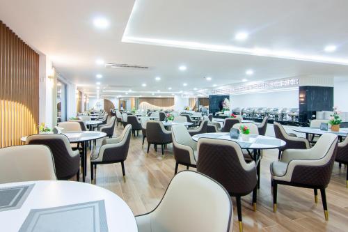 Restaurace v ubytování Golden Jomtien Beach Hotel